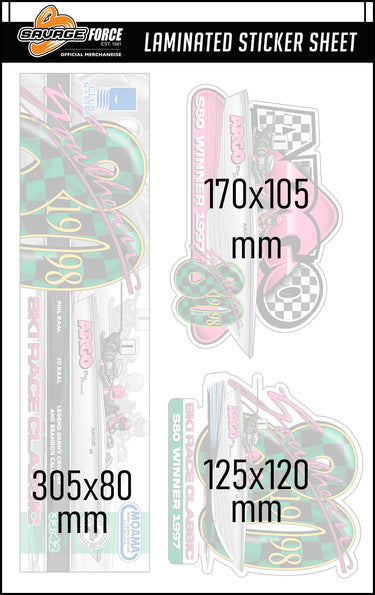 ARGO Southern 80 Sticker Sheet